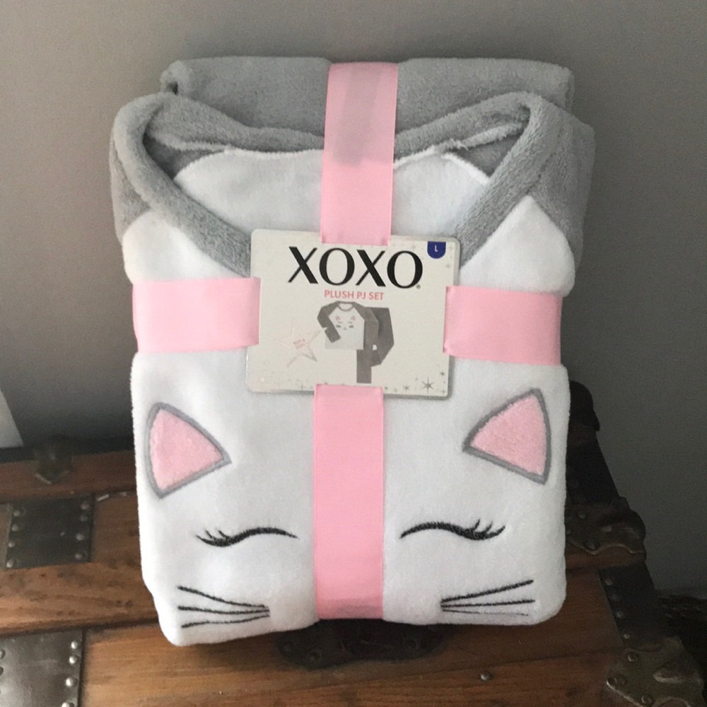 Xoxo Plush PJ Set